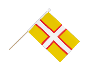 Dorset Hand Waving Flag 6x9"