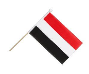 Yemen Hand Waving Flag 6x9"