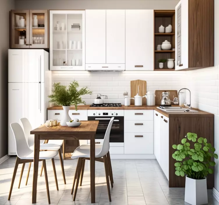 Zelfklevende folie - Wit - TenStickers