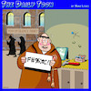 Cartoon: Vow of silence (small) by toons tagged monks,abbey,vows,of,silence,swearing