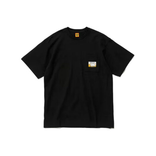 Human Made Polar Bear Pocket T-Shirt Black