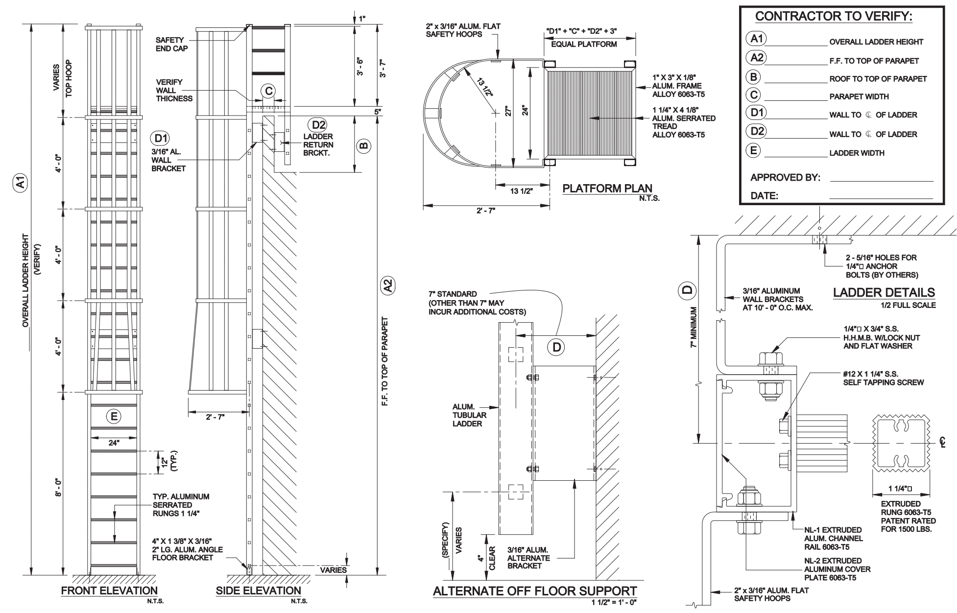 Vertical Ladder Requirements Osha