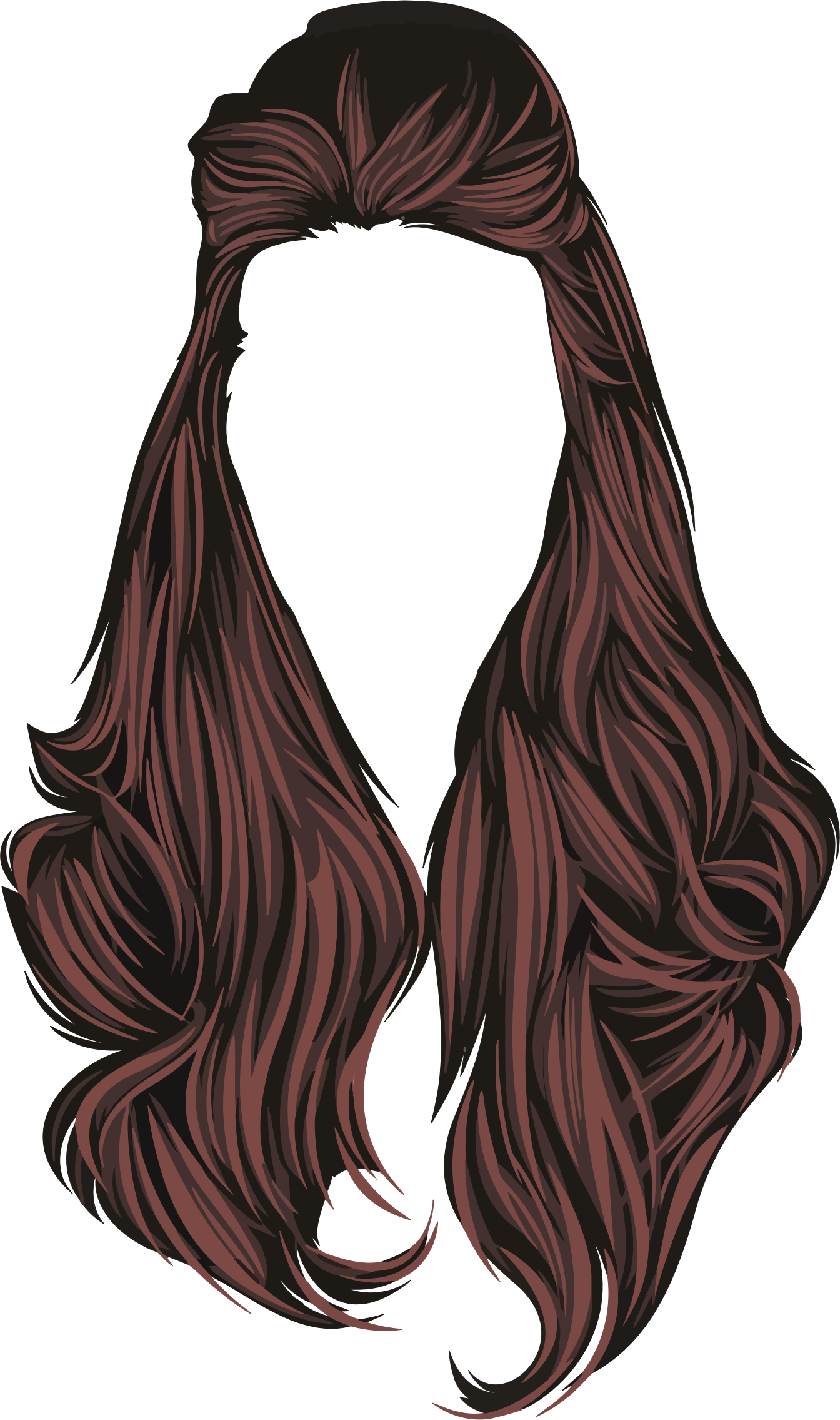 clipart-female-hair