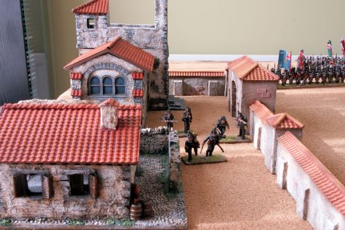 Rifles in the town