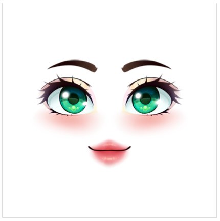 Roblox Girl Face Cute