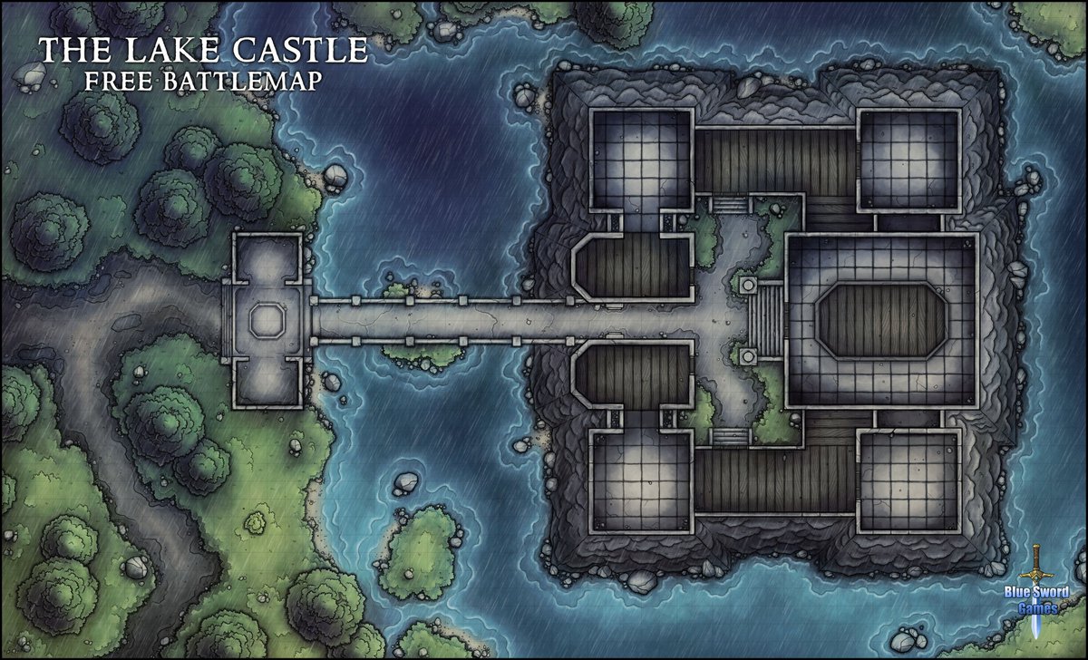 Caeora On Twitter Todays Map Is The Lake Castle All