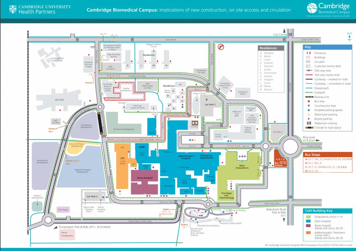 University Hospital Map