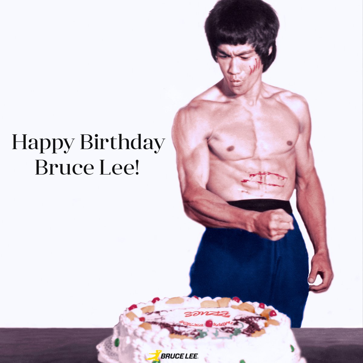 Bruce Lee Birthday Cake