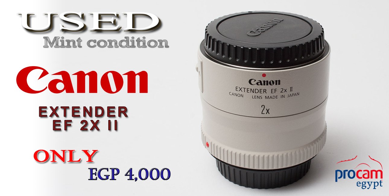 [Get 18+] Canon Extender Ef 2x Iii Used