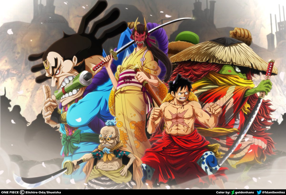 Luffy Wano Arc Wallpaper