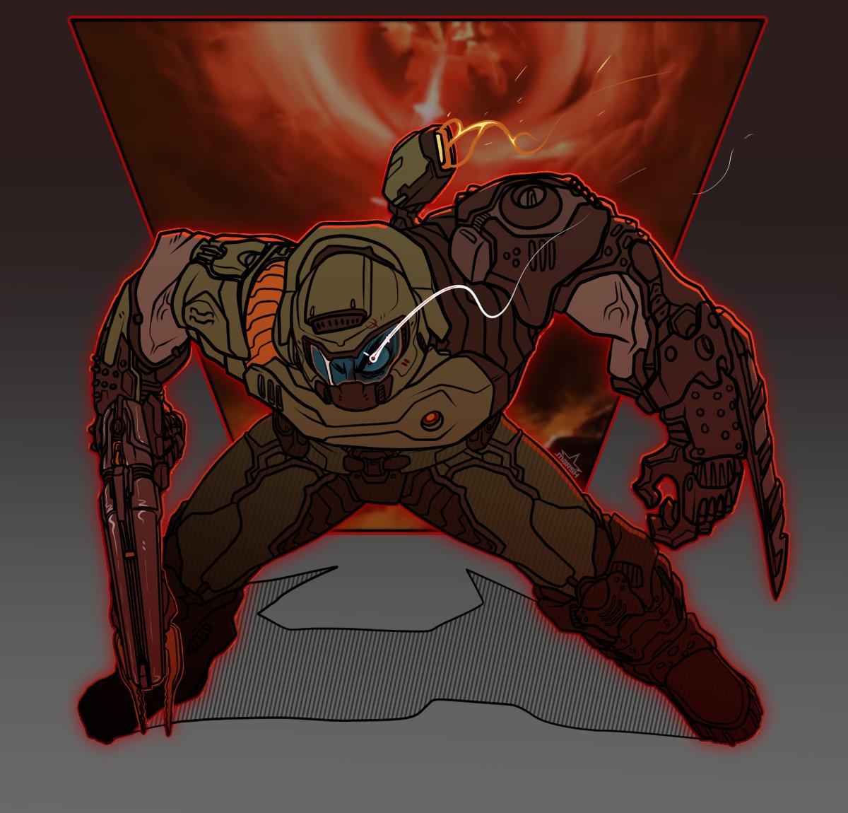 Discover more than 74 anime doom slayer super hot - in.cdgdbentre