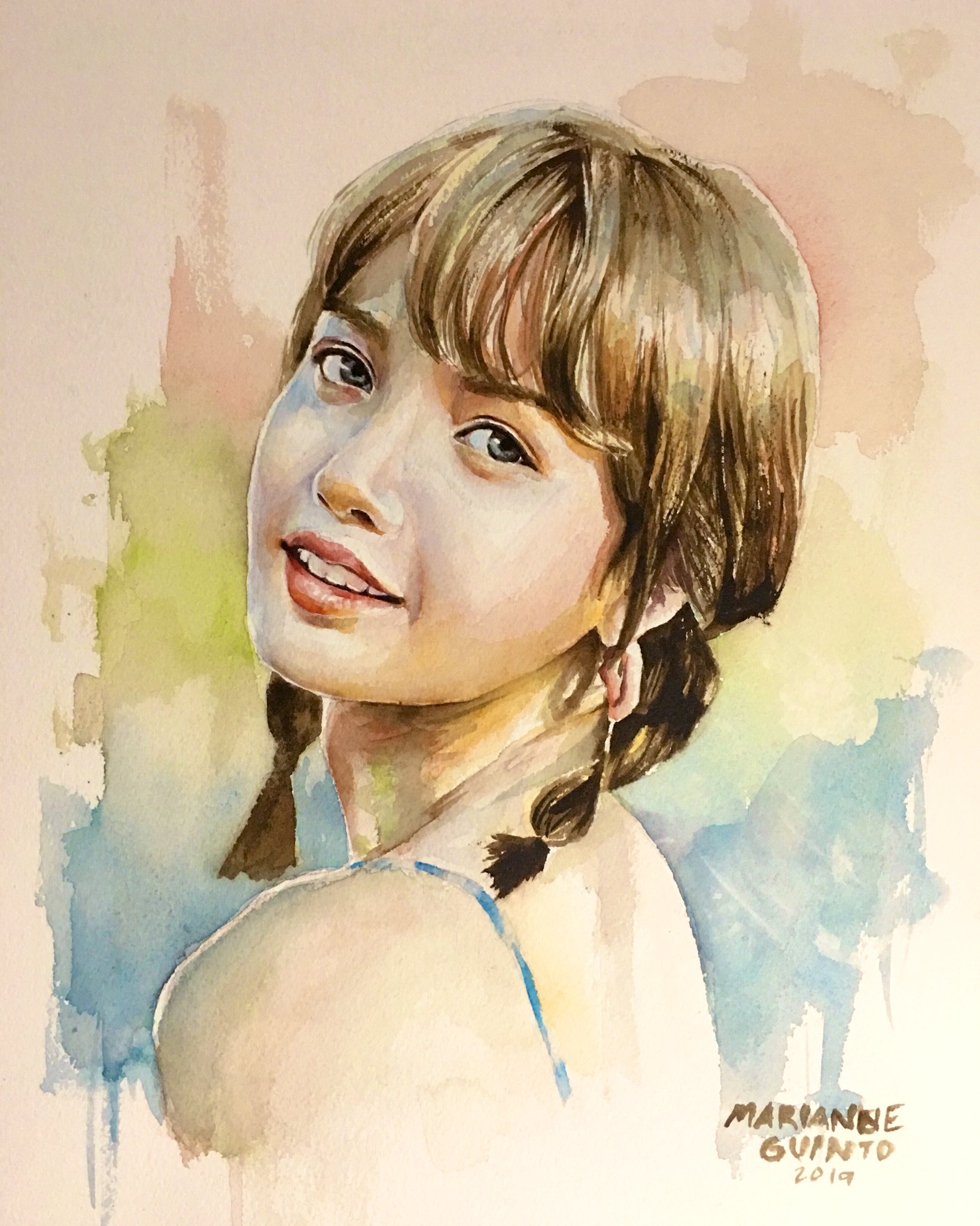 Marianne Elowees H. Guinto On Twitter: "Lalisa Fan Art 🖤🌸 1St Photo Is Unfiltered/Original #Blackpink #Lalisa #Fanart #Watercolor #Winsorandnewton #Arches #Mehgarts #Mehgartworks #Mehgdrawings #Girl #Portrait #Artph #Arts # Painting #Lisablackpink ...