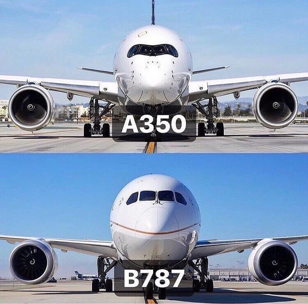 Airbus A350 Vs Boeing 787