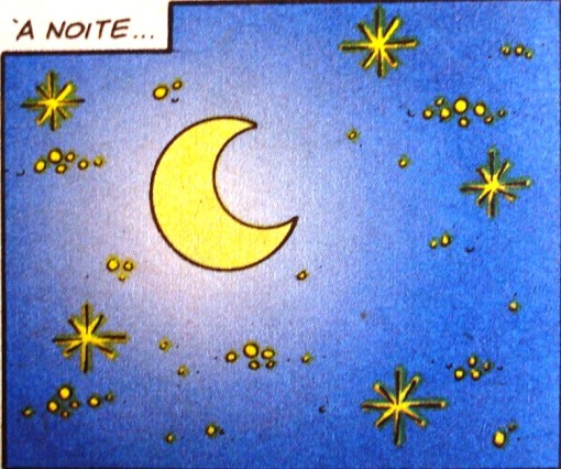 a-noite Ilustração Mauricio de Sousa