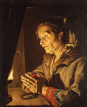 Matthias-Stom-Old-Woman-Praying, ost, MetMuseum, NY