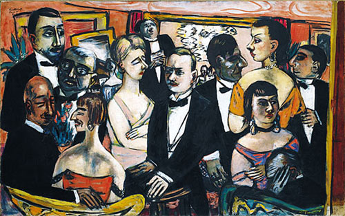 Max Beckmann, Sociedade Parisiense, 1931