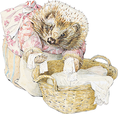 An image of Mrs. Tiggy-winkle