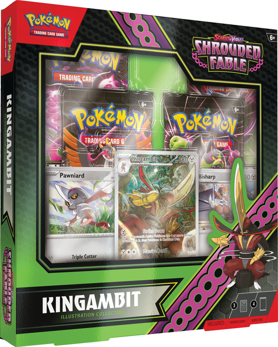 Pokemon TCG: Shrouded Fable Kingambit Illustration Collection — PKMN Store