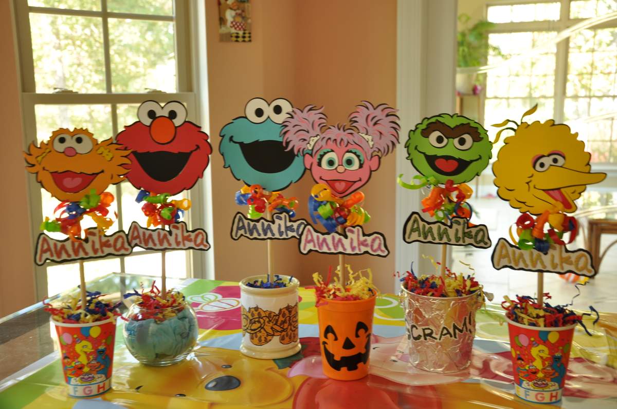 Baby Sesame Street 1st Birthday Party Supplies