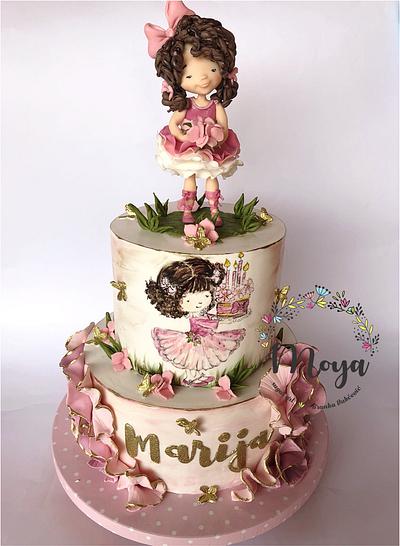 Little girl cake  - Cake by Branka Vukcevic