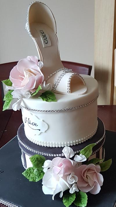 Alice's 21st Cake - Cake by Shree