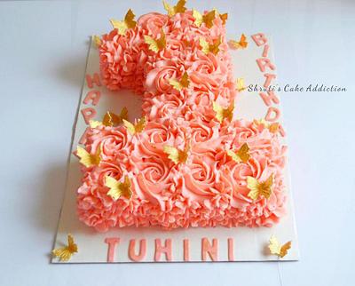 1st Birthday cake !! - Cake by ShrutisCakeAddiction