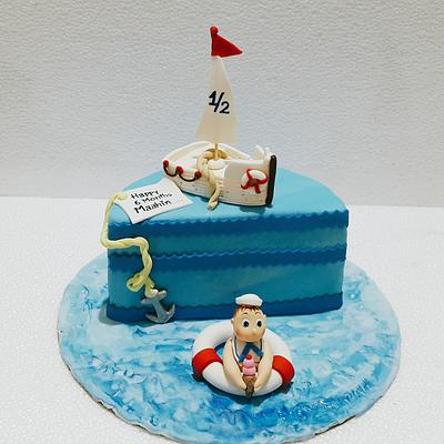 Lil Sailor with Ice-Cream  - Cake by Urvi Zaveri 