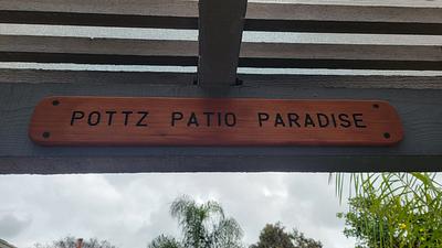 Patio sign - Project by Pottz