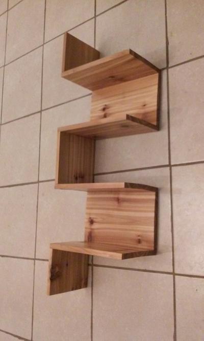 corner shelf - Project by Kevin