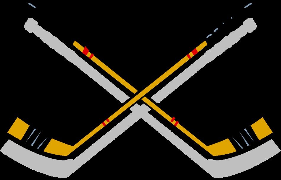 Ice Hockey Sticks drawing