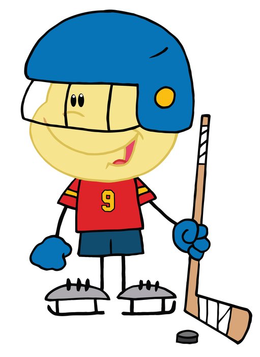 Hockey Rink Clip Art drawing