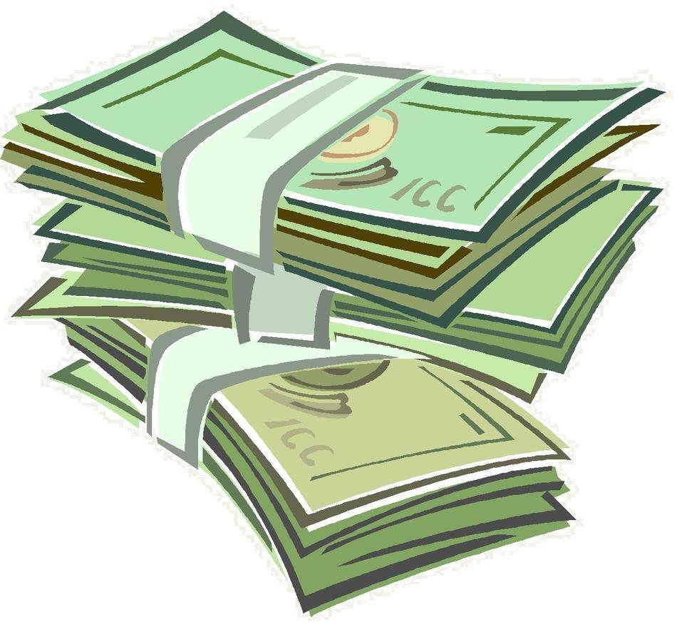 Clip art of Animated Money