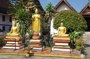 Laos Luang-Parbang Temple