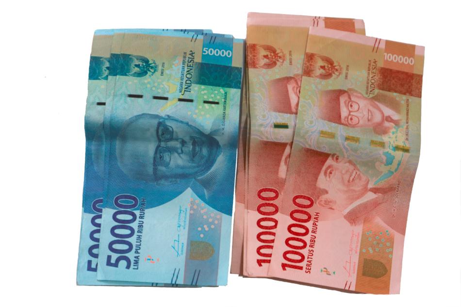 Rupiah Bills, Indonesian Money, 50000 and 100000