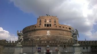 Rome Castel Sant;Angelo Tiber