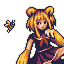 ui2pu-: bear icon/pixelart