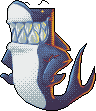 Shark icon/pixelart