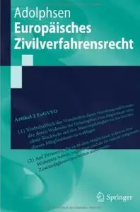 Europäisches Zivilverfahrensrecht