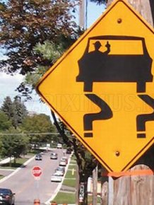 Bizarre real life road signs