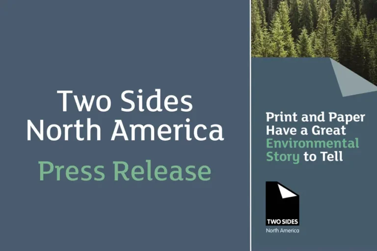 Two Sides Global Campaign Reports Increasing Greenwashing as Organizations Focus on Sustainability