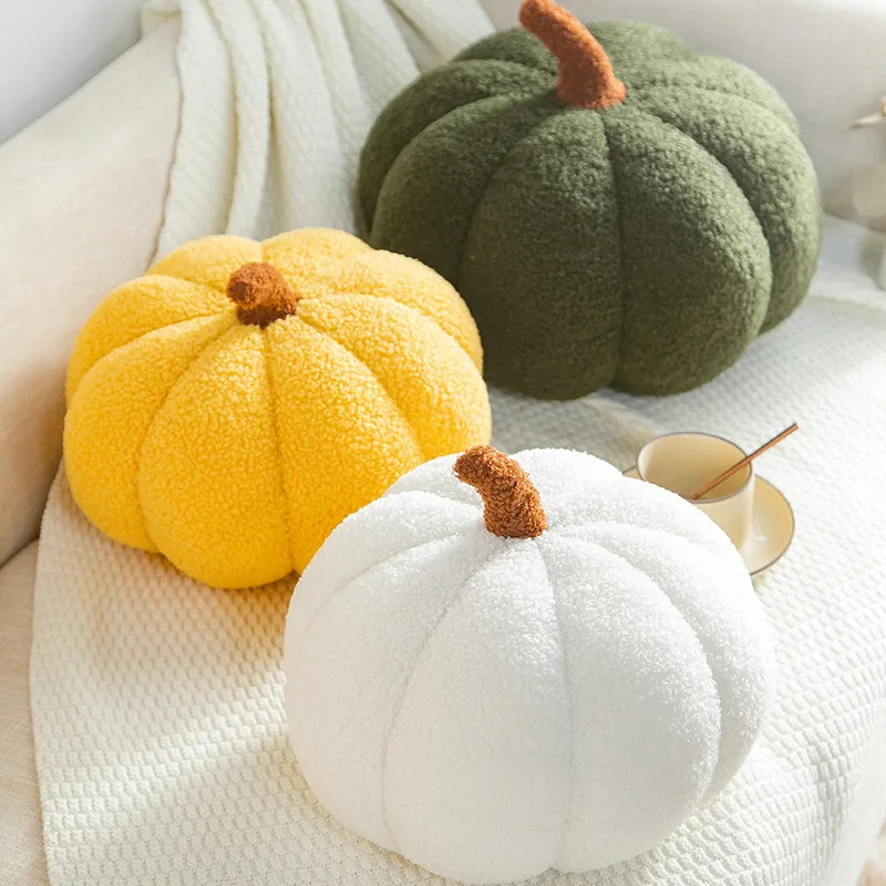 20cm Funny Pumpkin Soft Plush Sofa Cushion 