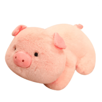 Pink Fluffy Pig Soft Stuffed Plush Toy