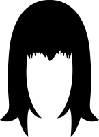 Hair wig PNG