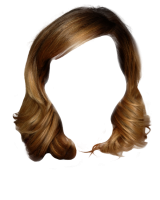 Hair wig PNG