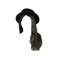 Hair wig PNG