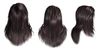 Hair wig PNG