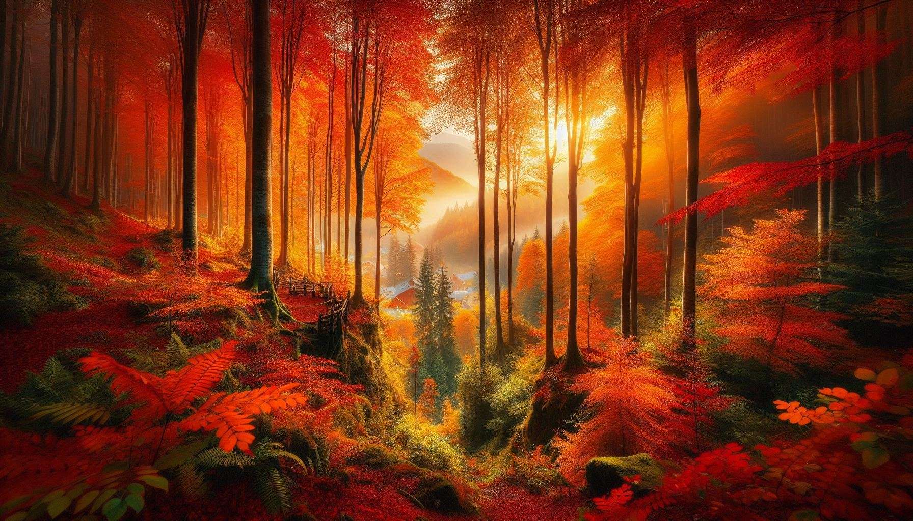 amazing nature hd pictures of forests in autumn