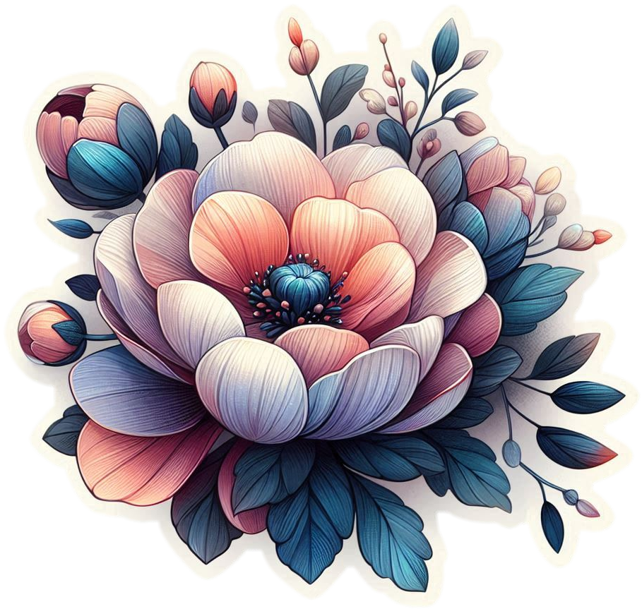 beautiful flower png clip art hd