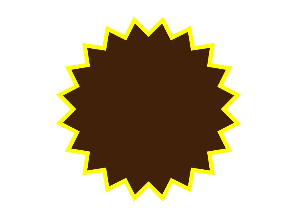 dark color starburst png