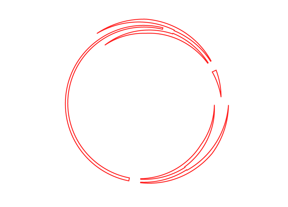 dark red arrow circle png